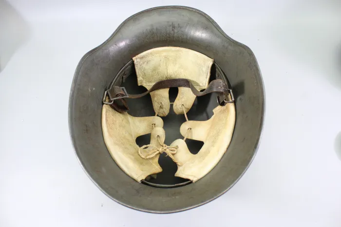 Original M18 Reichswehr Stahlhelm TJ66 C. Thiel & Söhne – Hpt. Walter – mit 2 Kurt-Walter-Marken