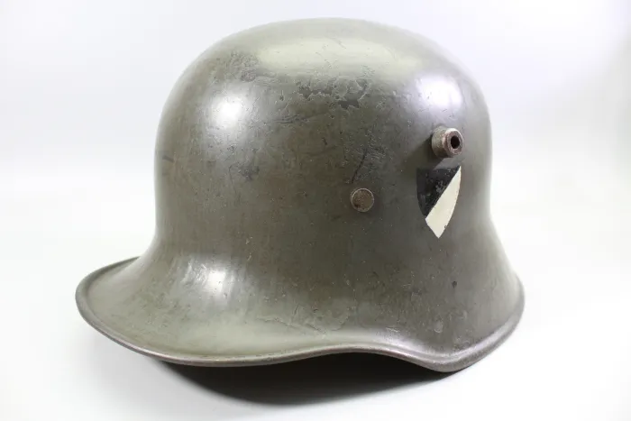 Original M18 Reichswehr Stahlhelm TJ66 C. Thiel & Söhne – Hpt. Walter – mit 2 Kurt-Walter-Marken