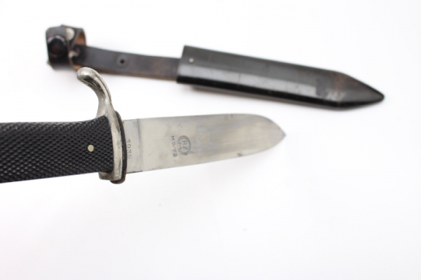 HJ travel knife of the middle production period 1939, manufacturer M7 / 72
