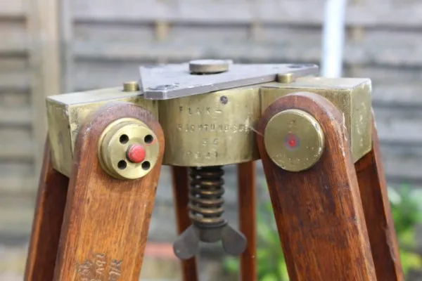 Ww2 Wehrmacht tripod flak direction indicator 35 from 1941 brass head, Sonderverband Brandenburg