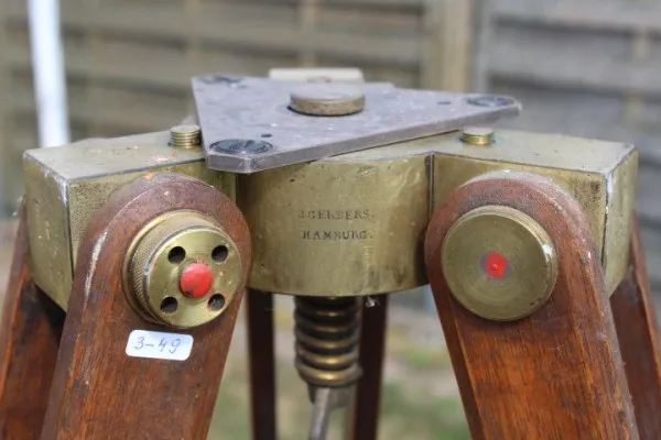 Ww2 Wehrmacht tripod flak direction indicator 35 from 1941 brass head, Sonderverband Brandenburg