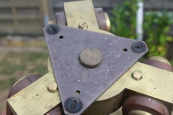 Ww2 Wehrmacht tripod flak direction indicator 35 from 1941 brass head, Sonderverband Brandenburg