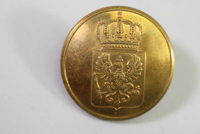 Original Metall Uniform Knopf Uniformknopf sogenannter Livreeknopf