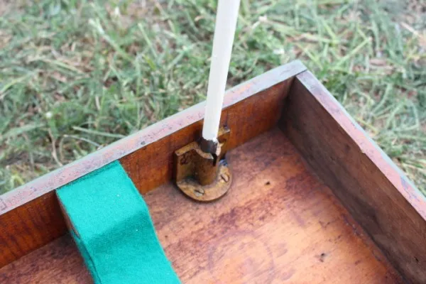 Ww1 Barr & Stroud EM rangefinder type F. T. 27 from 1915 in a wooden box