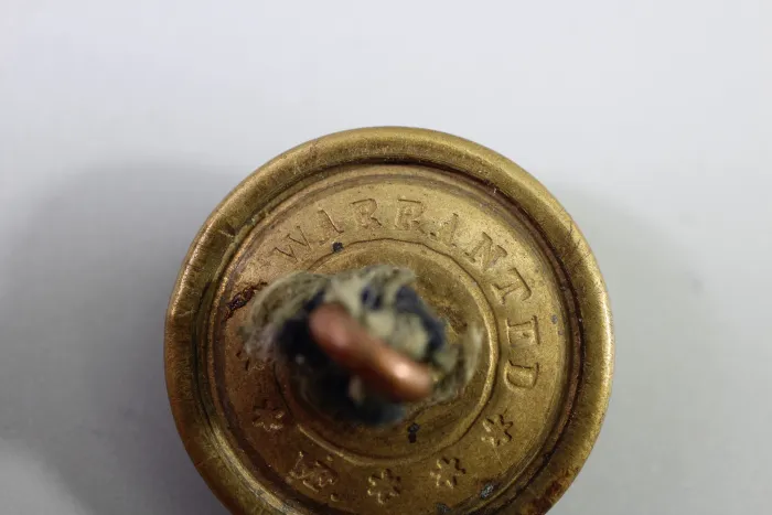 2x Original Metall Uniform Knopf, Uniformknopf für Artillerie