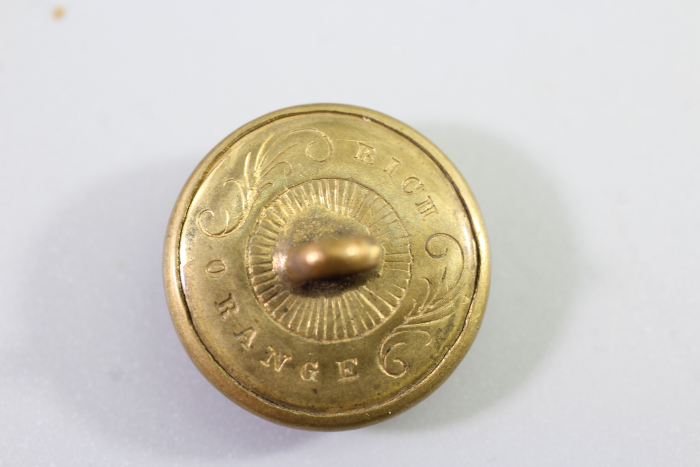 4x Original Metal Uniform Buttons, Artillery Uniform Buttons