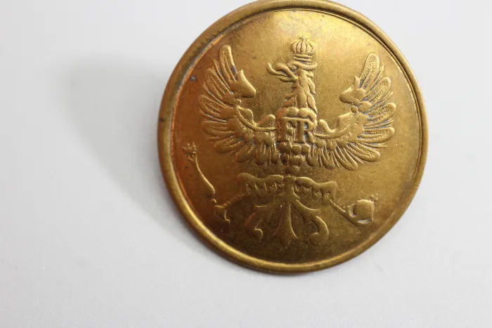 Livree Uniformknopf Königreich Preußen Knopf Metall Uniform Knopf