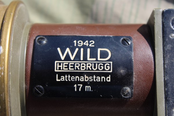 Wehrmacht Rangefinder EM 1.25m AMS M41 Swiss manufacturer Wild im Kasten w. Accessories 1942