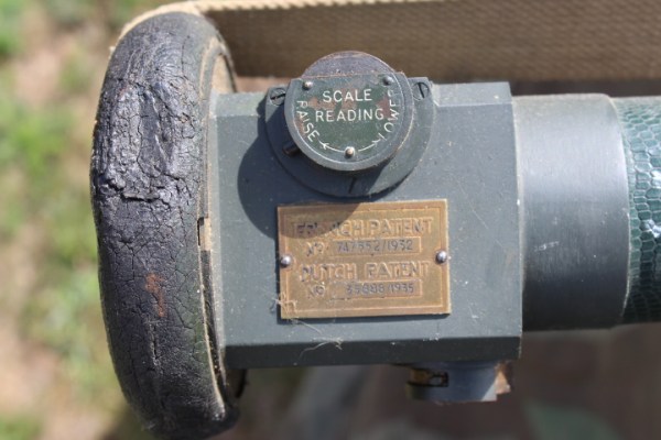 Entfernungsmesser EM 1m, englisch, Barr & Stroud 1941, Typ O.S/27-G. A, Rangefinder Nr. 2