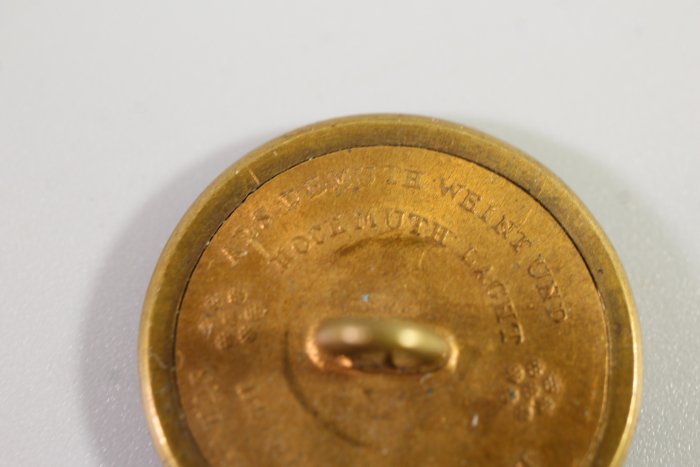 Ww2 Livree Uniformknopf Knopf aus Metall, Uniform Knopf