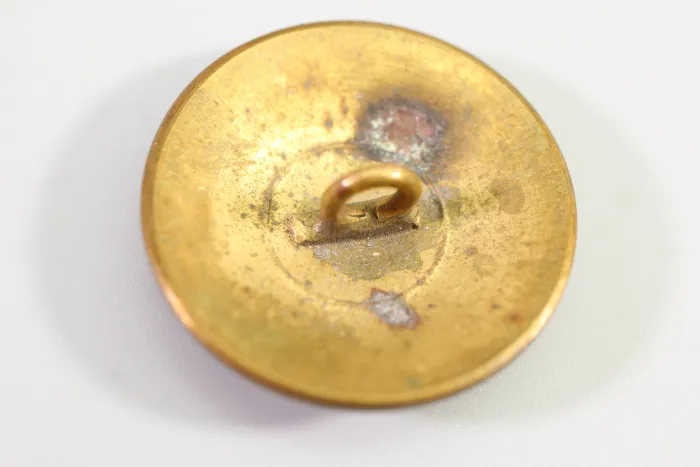 Livery uniform button, metal button, uniform button, from an old uniform tailor's shop, original piece