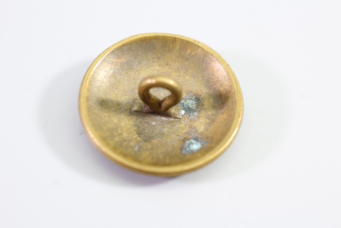 Livery uniform button, metal button, uniform button, from an old uniform tailor's shop, original piece