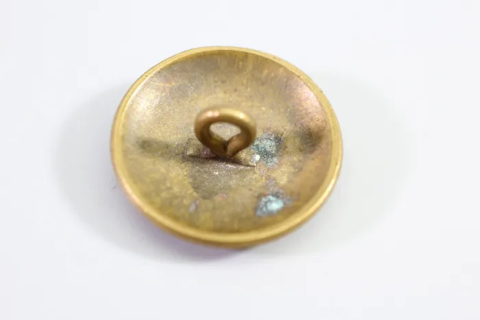 Livery uniform button, metal button, uniform button, from an old uniform tailor's shop, original piece