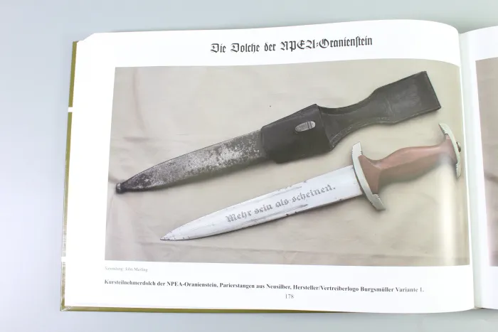 NPEA & Hitler Youth Daggers – Reference Book | Ralf Siegert, like new
