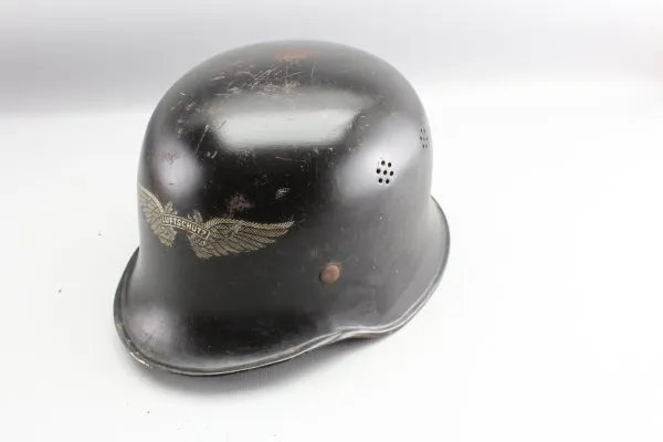 Blauer Stahlhelm Luftschutz Gladiator Reichsluftschutzbund