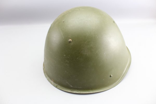 Steel helmet of the Red Army, USSR Russia, stamped on the inside