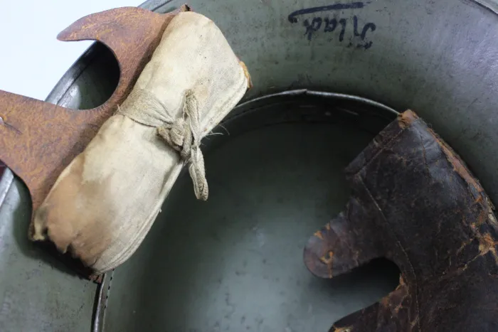 Original M16 Stahlhelm Mimikry Tarnanstrich – SI 66 – 1. Weltkrieg – Deutscher Helm