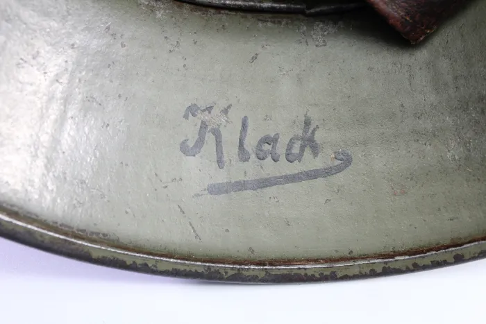 Original M16 Stahlhelm Mimikry Tarnanstrich – SI 66 – 1. Weltkrieg – Deutscher Helm