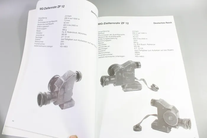 Katalog zur Sonderausstellung „100 Jahre Visierentwicklung“ – WTS Koblenz