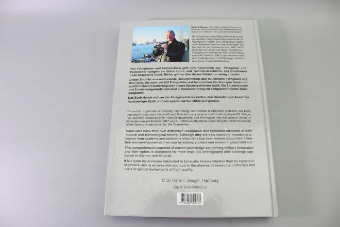 Militärische Ferngläser und Fernrohre in Heer, Luftwaffe und Marine | Hans T. Seeger – Standardwerk zur Optikgeschichte