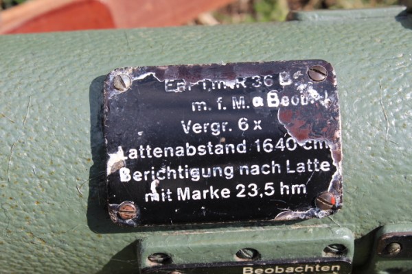 Wehrmacht German Rangefinder Em 1m R36