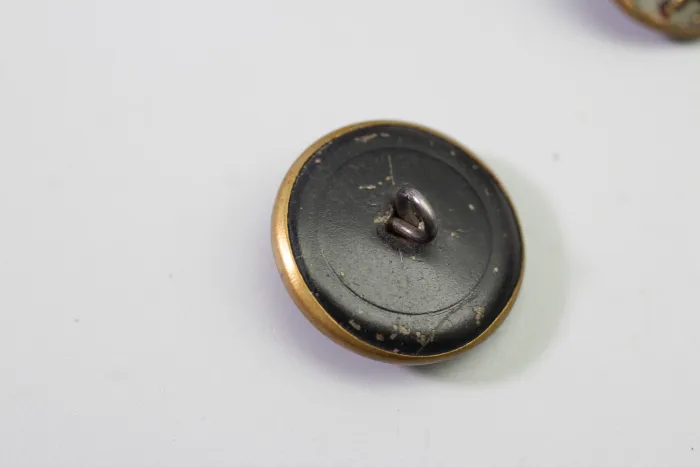 175 Original Livery & Traditional Costume Buttons Made of Metal – Vintage Stock from a Uniform Tailor