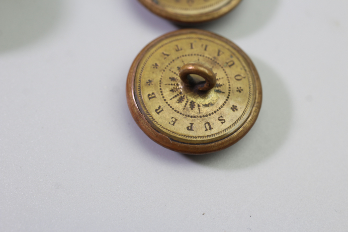 175 Original Livery & Traditional Costume Buttons Made of Metal – Vintage Stock from a Uniform Tailor