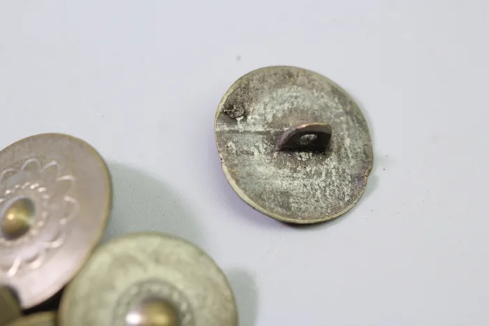 175 Original Livery & Traditional Costume Buttons Made of Metal – Vintage Stock from a Uniform Tailor