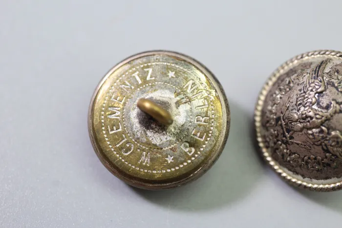 175 Original Livery & Traditional Costume Buttons Made of Metal – Vintage Stock from a Uniform Tailor