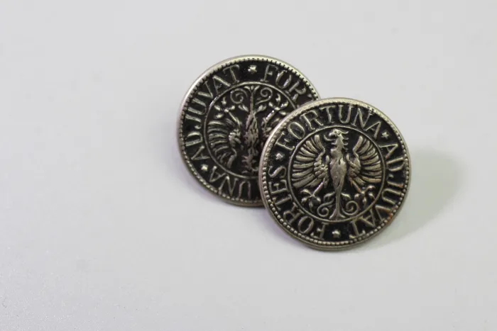 175 Original Livery & Traditional Costume Buttons Made of Metal – Vintage Stock from a Uniform Tailor