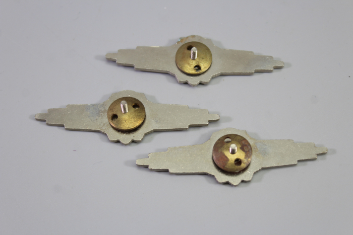 East German Ministry of the Interior (MdI) People's Police Qualification Badge, Class 1, 2, and 3