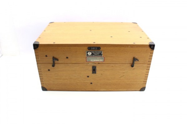 Max Hildebrand Meßtheodolit Einheitstheodolit B5 Infanerie Einheitsinstrument mit Transportbox