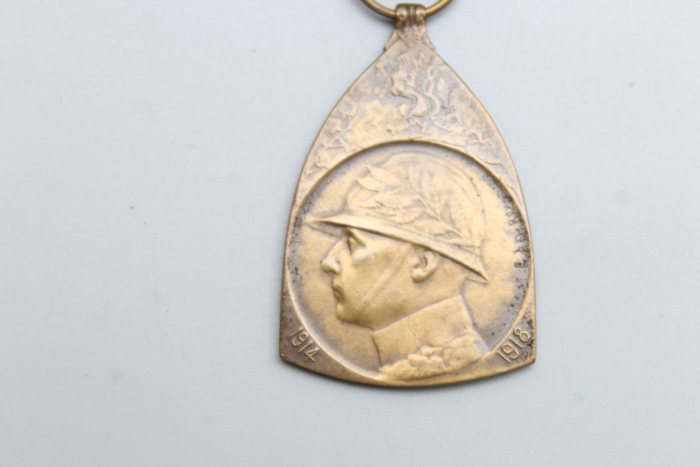 WW1 Belgium "Commemorative Medal of the 1914-1918 Campaign