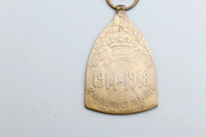 Ww1 Belgien "Médaille Commemorative de la Campagne 1914 - 1918