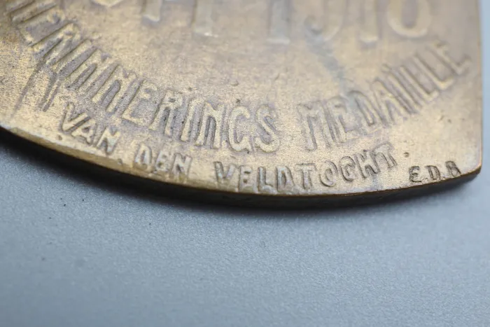 Ww1 Belgien "Médaille Commemorative de la Campagne 1914 - 1918