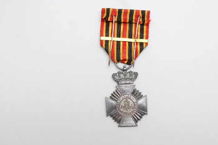 Ww1 belgisches Militär-Dienstkreuz (Décoration militaire).