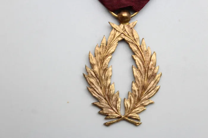 Goldene Palme des belgischen Kronenordens (Palmes d'Or de l'Ordre de la Couronne).