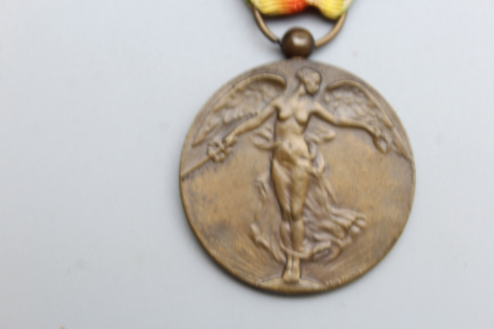 Interalliierte Siegesmedaille aus der Zeit des Ersten Weltkriegs