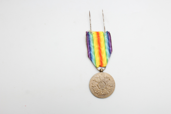 Interalliierte Siegesmedaille aus der Zeit des Ersten Weltkriegs