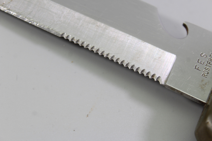 German Army combat knife, FES with stainless steel blade