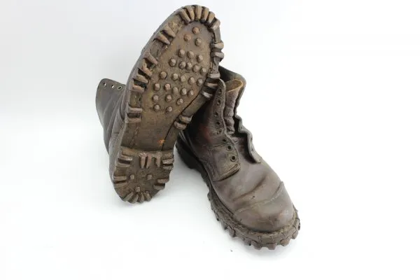 Gebirgsjäger deutsche Wehrmacht genagelte Bergschuhe