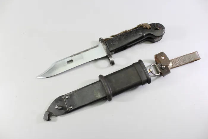 East German National People's Army (NVA) bayonet for AK47, model M1959, for Kalashnikov rifle