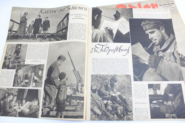 Die Wehrmacht Der Adler Sonderdruck Ausgabe 2. Januar 1943  Hoch über dem Kaukasus sowie 1. Janur  1943 Der Reichsmarschall unter seinen Soldaten