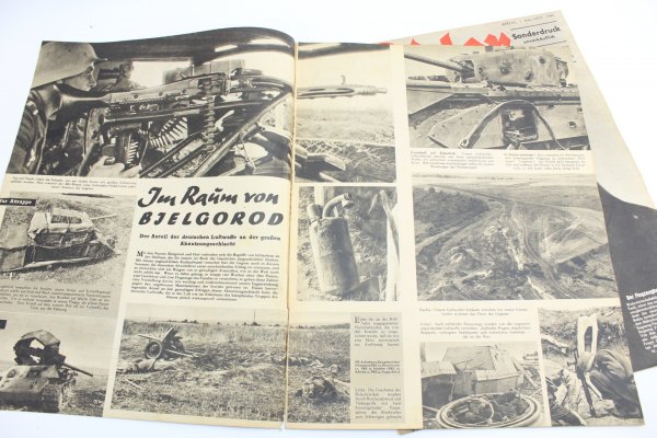 Wehrmacht Der Adler Sonderdruck Ausgabe 1. September 1943, 15 an einem Tag sowie 1. Mai der Flugzeugkonstrukteuer