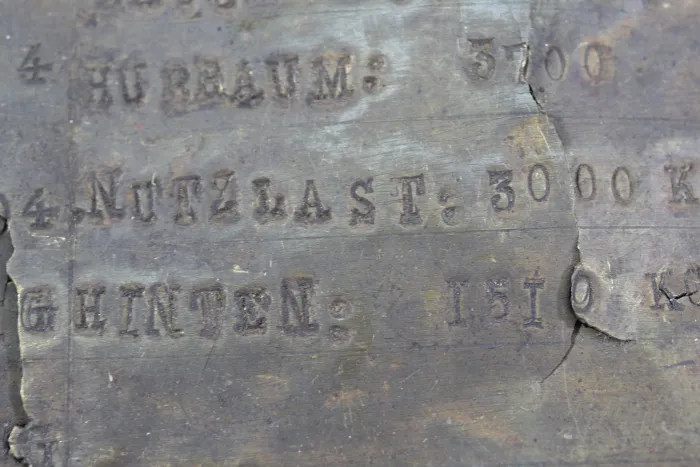 Wehrmacht engine shield of a DOGE 1940