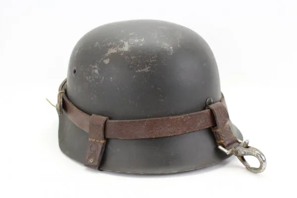 Wehrmacht steel helmet M42 with shoulder strap