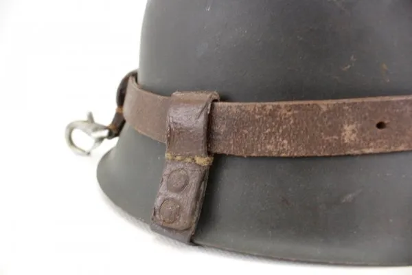 Wehrmacht steel helmet M42 with shoulder strap