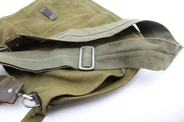 Wehrmacht bread bag with carrying strap carrier name