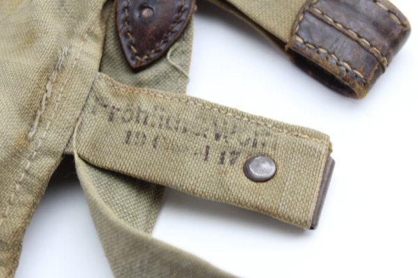 ww1 bread bag with carrying strap,