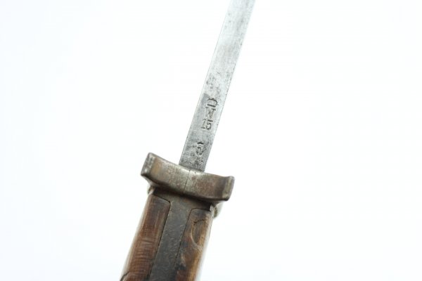 ww1 bayonet 98/05 with sheath by Alex Koppel in untouched barn find condition with acceptance stamp